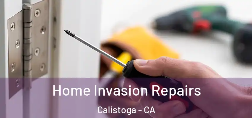 Home Invasion Repairs Calistoga - CA